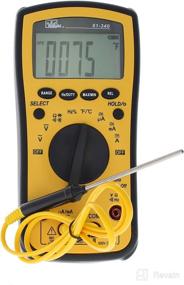 img 1 attached to IDEAL INDUSTRIES INC. 61-340 Test-Pro Digital Multimeter with Temperature Measurement, Capacitance, Frequency, Backlight, CATIII Rated for 600v