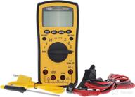 ideal industries inc. 61-340 test-pro digital multimeter with temperature measurement, capacitance, frequency, backlight, catiii rated for 600v логотип