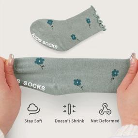 img 1 attached to нескользящие хлопковые носки для новорожденных мальчиков весной и осенью | Детские носки для малышей и девочек в возрасте 0-3 лет