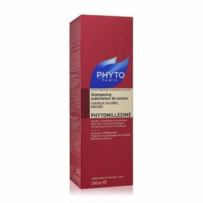 img 3 attached to PHYTO Phytomillesime Color-Boosting Botanical Shampoo, 6.7 Fluid Ounces