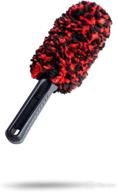 🔧 adam's wheel spoke brush - enhanced ergonomic design for effortless cleaning of hard-to-reach areas - ideal for cleaning behind wheel spokes, inner barrel, brake calipers & more логотип