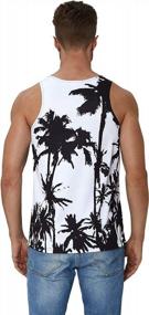 img 2 attached to Stay Cool And Stylish At The Gym With Idgreatim Men'S 3D Graphic Tank Tops