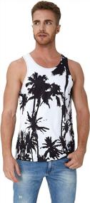 img 3 attached to Stay Cool And Stylish At The Gym With Idgreatim Men'S 3D Graphic Tank Tops