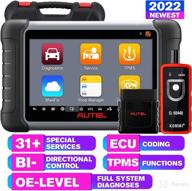 🔍 autel maxipro mp808ts scanner 2022: free 2-year update, tpms diagnoses, 31+ special functions, ecu coding, bi-directional scan tool logo
