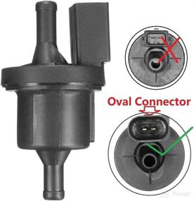 img 3 attached to 🔧 EVAP Emission Canister Purge Solenoid Control Valve for Audi VW Porsche Models - Replaces 0280142353 1C0906517A 6Q0906517A 13001