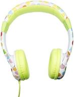 amalen cartoon wired kids headphones: adorable design with 85 volume limit and safe food-grade silicon material logo