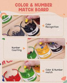 img 1 attached to Engage Your Little One With GAMENOTE'S Magnetic Maze - A Fun And Educational Toy For Toddlers With Counting, Matching, And Fine Motor Skills Activities!