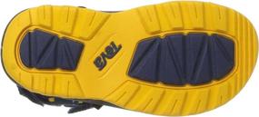 img 1 attached to Teva Hurricane Sandal Delmar Purple Girls' Shoes ~ Athletic