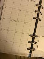 img 1 attached to 2023 Weekly Planner Refill Folio Size With Monthly Tabs, Two Pages Per Week, 8-1/2" X 11", Size 5 review by Gallo Carone