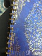img 1 attached to 2023 Monthly And Weekly Planner - Retro Blue Design, Twin-Wire Binding, Inner Pocket, Round Corners, 6.3" X 8.4", January To December 2023 review by Carrie Robinson