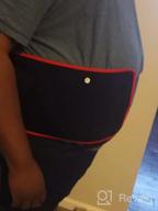 img 1 attached to Waist Trimmer Sauna Ab Belt For Women & Men - Waist Trainer Stomach Wrap By Fitru review by Ronnie Cole
