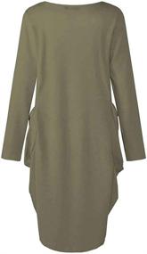 img 1 attached to 👗 JiaMa Beautiful Sleeve Oversize XXL Women's Dresses - Fashionable Clothing