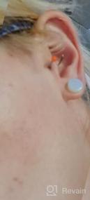 img 5 attached to Кольца для губ из нержавеющей стали 16G для женщин - Labret Monroe, серьги-кольца для хряща Tragus Helix, ювелирные изделия для пирсинга в форме подковы Medusa