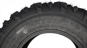 img 2 attached to MASSFX Grinder Series ATV Dual Compound Tread Mud Sand Snow And Rock Tires (Single 25X10-12)