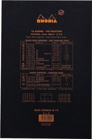 img 1 attached to 📝 Rhodia A4+ White Head Stapled Pad No19 - Small Square - 210x318mm