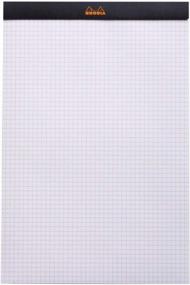 img 3 attached to 📝 Rhodia A4+ White Head Stapled Pad No19 - Small Square - 210x318mm