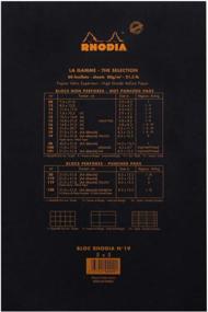 img 2 attached to 📝 Rhodia A4+ White Head Stapled Pad No19 - Small Square - 210x318mm