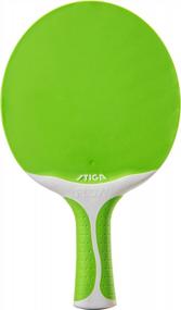 img 3 attached to Weather-Resistant STIGA Flow Outdoor Table Tennis Racket - Optimal Ping Pong Paddle