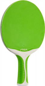 img 1 attached to Weather-Resistant STIGA Flow Outdoor Table Tennis Racket - Optimal Ping Pong Paddle