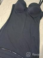 img 1 attached to Streamline Your Figure With REYEOGO Women'S Slimming Bodysuit With Built-In Bra review by Cathy Donaldson