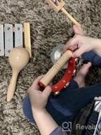 img 1 attached to Eco-Friendly Toddler Musical Instruments Set - International Natural Wooden Music Toy For Kids And Preschoolers With Storage Bag, Perfect For Fun And Educational Playtime review by Bill Roberts