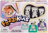 playmonster fuzzikins dozy dogs craft & playset, pink/blue/yellow логотип