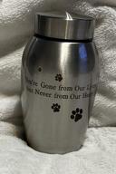 img 1 attached to Cherish Your Beloved Pet With ENBOVE'S Heartfelt Funeral Cremation Urns review by Albert Gaines