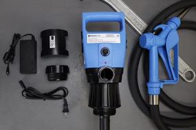 img 1 attached to Portable Diesel Exhaust Fluid (DEF) Drum Pump With Rechargeable Battery: ArmorBlue TED1 Delivers 5 Gallons Per Minute