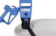 portable diesel exhaust fluid (def) drum pump with rechargeable battery: armorblue ted1 delivers 5 gallons per minute logo