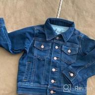 img 1 attached to 👕 Boys' Knit Denim Jacket by Spotted Zebra review by Evan Sharma