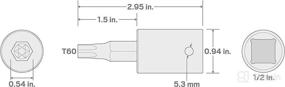 img 1 attached to TEKTON Drive Impact Socket SIB24260