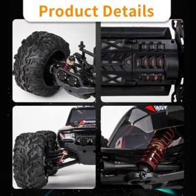 img 1 attached to MESIXI 1/10 RC Car Scale High Speed Around 50Kmh 2.4Ghz 4WD All Terrains Fast And Furious Hobby 4X4 Offroad Remote Control Truck For Adult And Boy Kid With Two Rechargeable Batteries