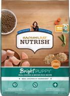 🐶 сухой корм для щенков rachael ray nutrish bright puppy с курицей и коричневым рисом (возможное отличие в упаковке) логотип