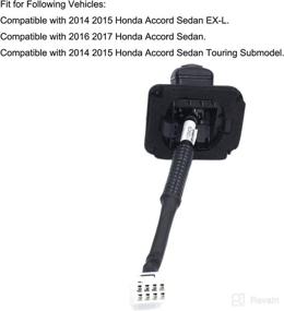 img 2 attached to 📷 High-Quality Rear View Back Up Camera for Honda Accord 2014-2017 - 39530-T2A-A21/A31/U21/U110-M2