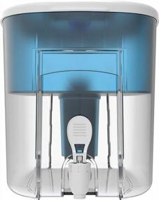 img 4 attached to Blue Large Capacity Water Dispenser Drinkpod With 2.4 Gallon Capacity
