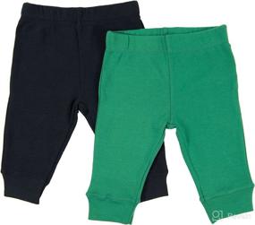 img 4 attached to 👶 Leveret Solid Baby Crawling Pants & Legging Set: Stylish & Comfortable Baby Pants in a Range of Colors (Size 3-24 Months)