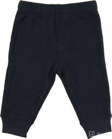 img 2 attached to 👶 Leveret Solid Baby Crawling Pants & Legging Set: Stylish & Comfortable Baby Pants in a Range of Colors (Size 3-24 Months)