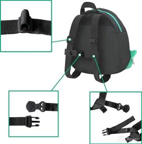 img 2 attached to EPLAZA Dinosaur Like Backpacks Wristband Dinosaur Safety