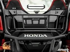 img 2 attached to Кровать SuperATV совместима с Honda Talon 1000R / 1000X 2020+ 2020+ Honda Talon 1000X-4 Устойчивая к ультрафиолетовому излучению стальная труба диаметром 3/4 дюйма Анкерные точки облегчают фиксацию груза!