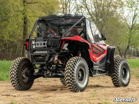 img 3 attached to Кровать SuperATV совместима с Honda Talon 1000R / 1000X 2020+ 2020+ Honda Talon 1000X-4 Устойчивая к ультрафиолетовому излучению стальная труба диаметром 3/4 дюйма Анкерные точки облегчают фиксацию груза!