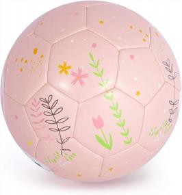 img 2 attached to Fun And Durable Dinosaur Soccer Ball For Kids: Perfect Gift For Outdoor Play!