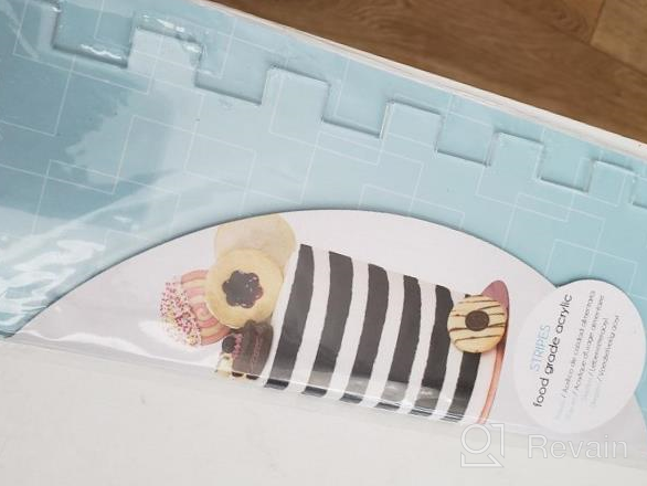 img 1 attached to 🎂 PME Tall Patterned Edge Side Scraper: Enhance Your Cake Decoration with Scallop Design review by Bill Lyons