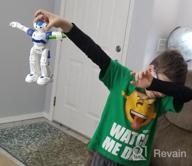 img 1 attached to SGILE Gesture-Sensing RC Robot Toy - Remote Control Robot Perfect For Kids Aged 3-12 Years. Ideal Birthday Gift For Boys And Girls - Blue review by Cody Bowie