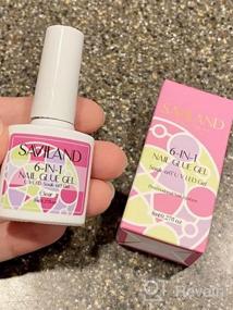 img 8 attached to Saviland Gel X Nail Glue: The Ultimate Solution For Acrylic Nails And Press-On Nails - Get Flawless, Long-Lasting Results!