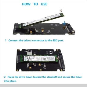 img 2 attached to M.2 к 2,5-дюймовому корпусу с интерфейсом SATA - адаптер и конвертер SSD для NGFF-накопителей, основанных на SATA-разъеме типа B и M. Поддержка жестких дисков с интерфейсами 2230, 2242, 2260 и 2280, корпус толщиной 7 мм включен.