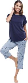 img 3 attached to Jijamas Incredibly Cotton Womens Pajamas Women's Clothing ~ Lingerie, Sleep & Lounge