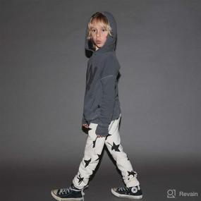 img 2 attached to 👖 NUNUNU Baggy Pants - Harem Sweatpants for Kids and Babies | Unisex, 100% Cotton | Boys and Girls, Ages 0-14 Years